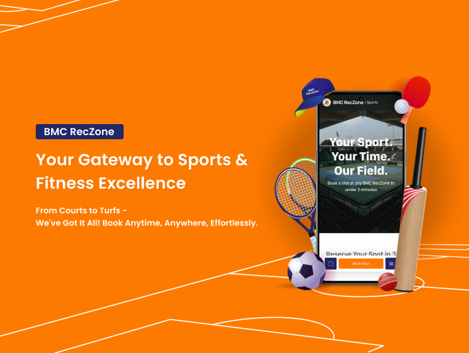 12Grids proudly announces the launch of BMC RecZone, a portal for all sports enthusiasts